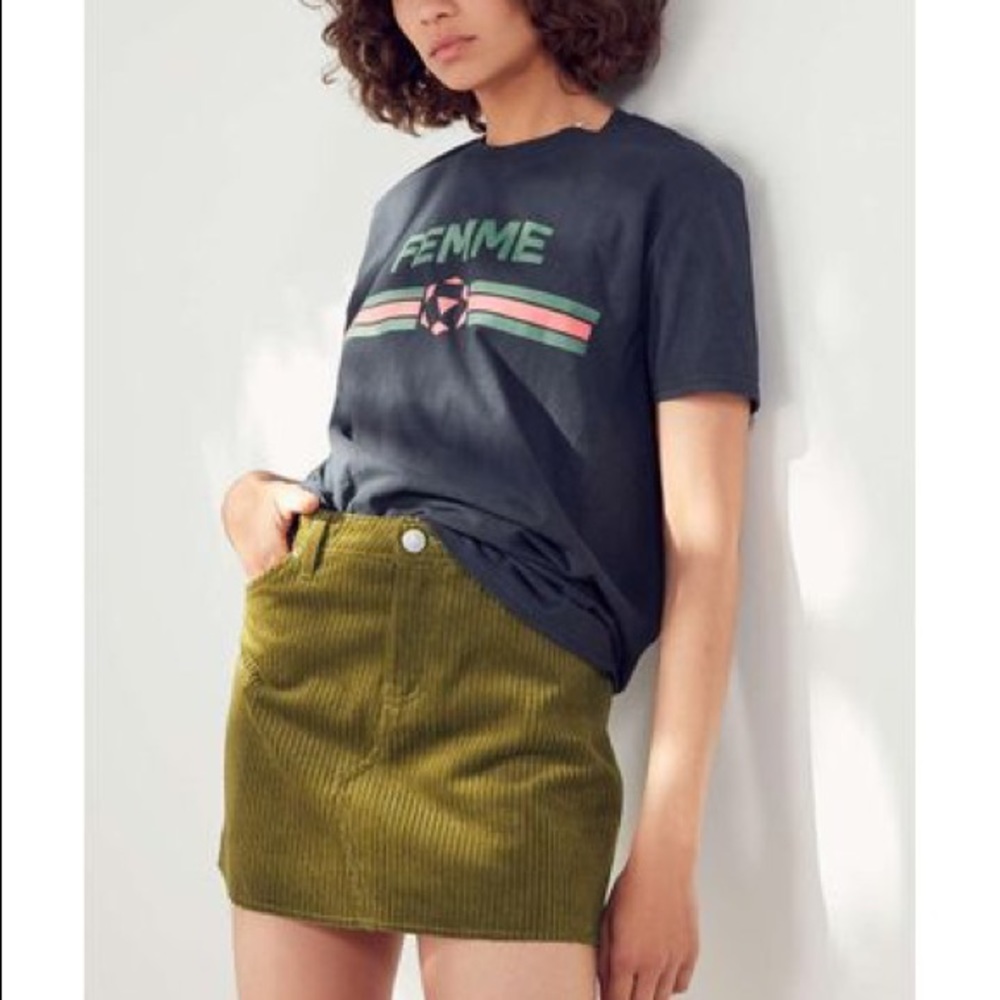 BDG CORDUROY SKIRT